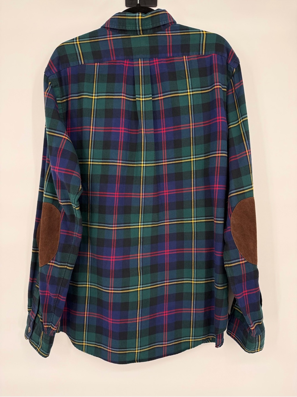 Polo Ralph Lauren Plaid Flannel Shirt XL Classic Fit Equestrian Preppy Button Up - Picture 6 of 13